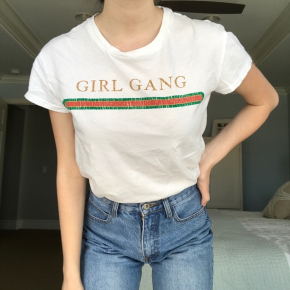 girl gang gucci shirt
